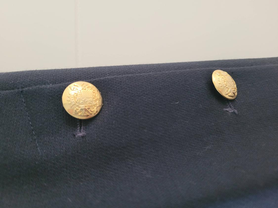 GOLD BUTTON TROUSERS - Image 3