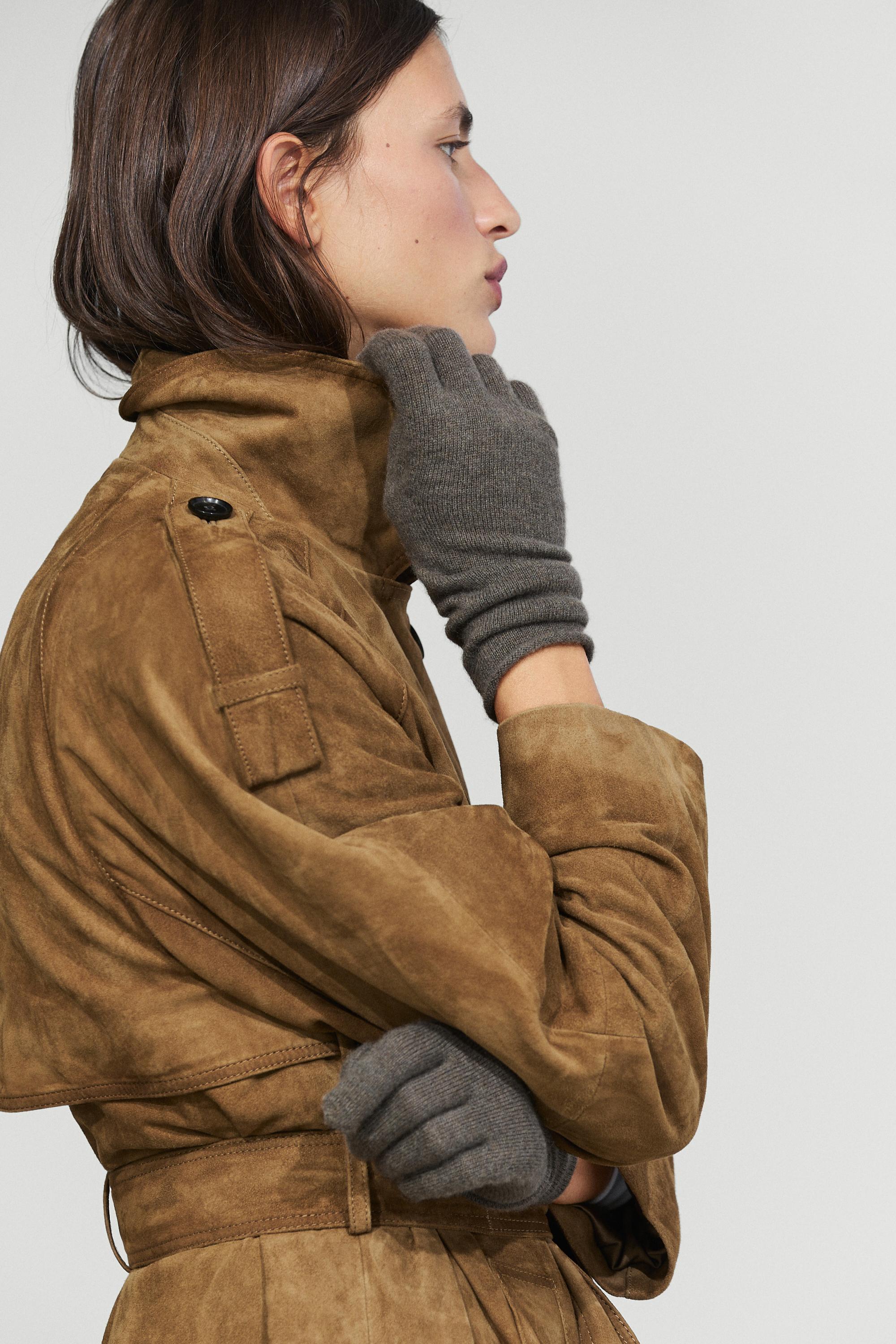 Gants maille 100 % cachemire