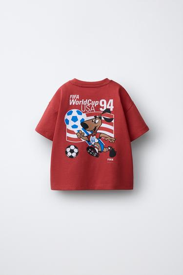 Zara FIFA WORLD CUP™ 1994 PRINTED T-SHIRT - Red