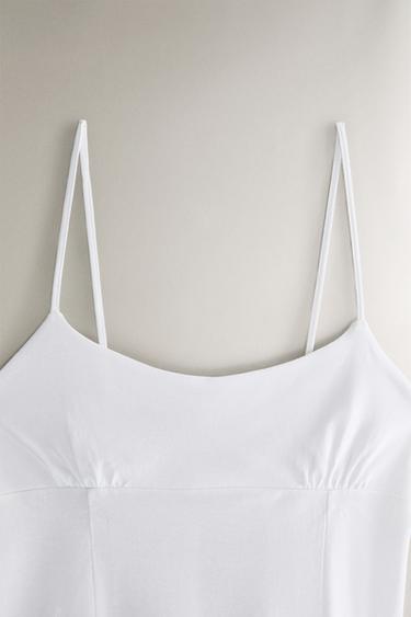 TOP JERSEY DE COTON - Blanc de Zara - Image 1