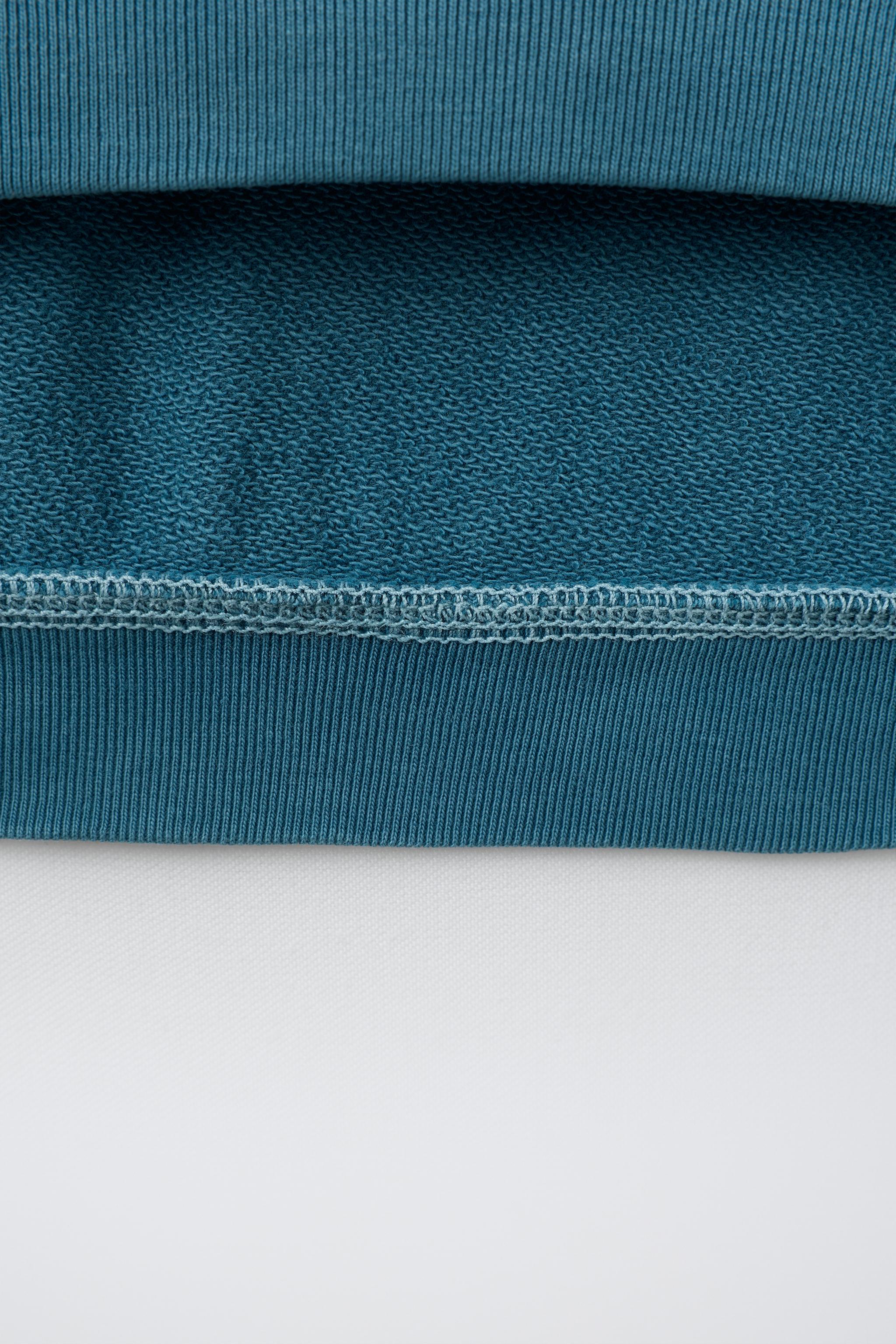 GARMENT-DYED SWEATSHIRT AND JOGGER SET