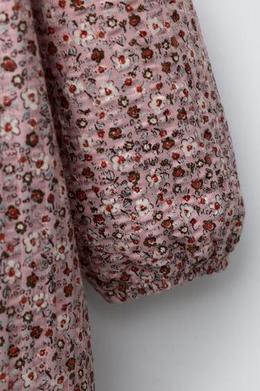 ROBE FLEURS CROCHET - Rose de Zara - Image 2