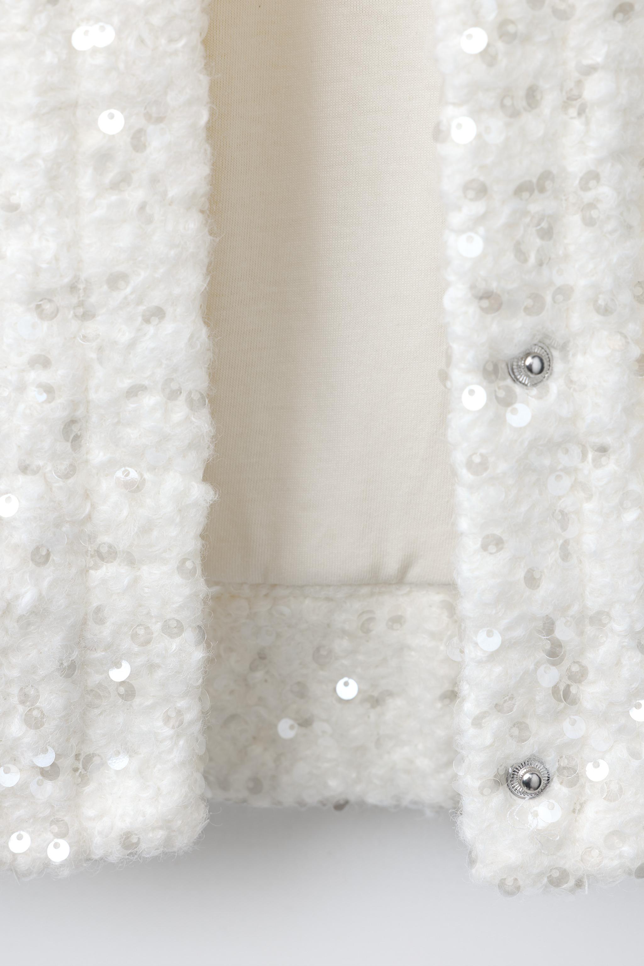 BLOUSON BOMBER PAILLETTES