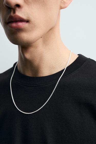 CHAÎNE À MAILLONS EN ACIER INOXYDABLE - Argent de Zara - Image 1
