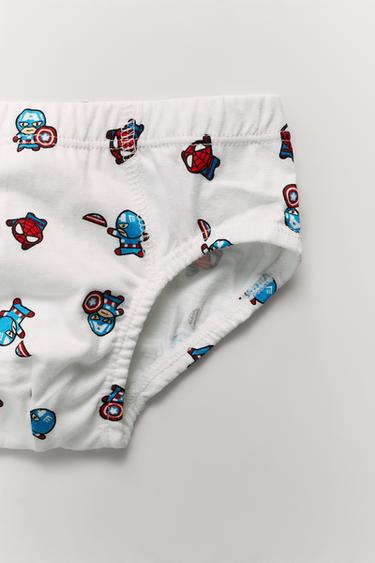 AGES 2-6/ THREE-PACK OF THE AVENGERS © MARVEL BRIEFS - White by Zara