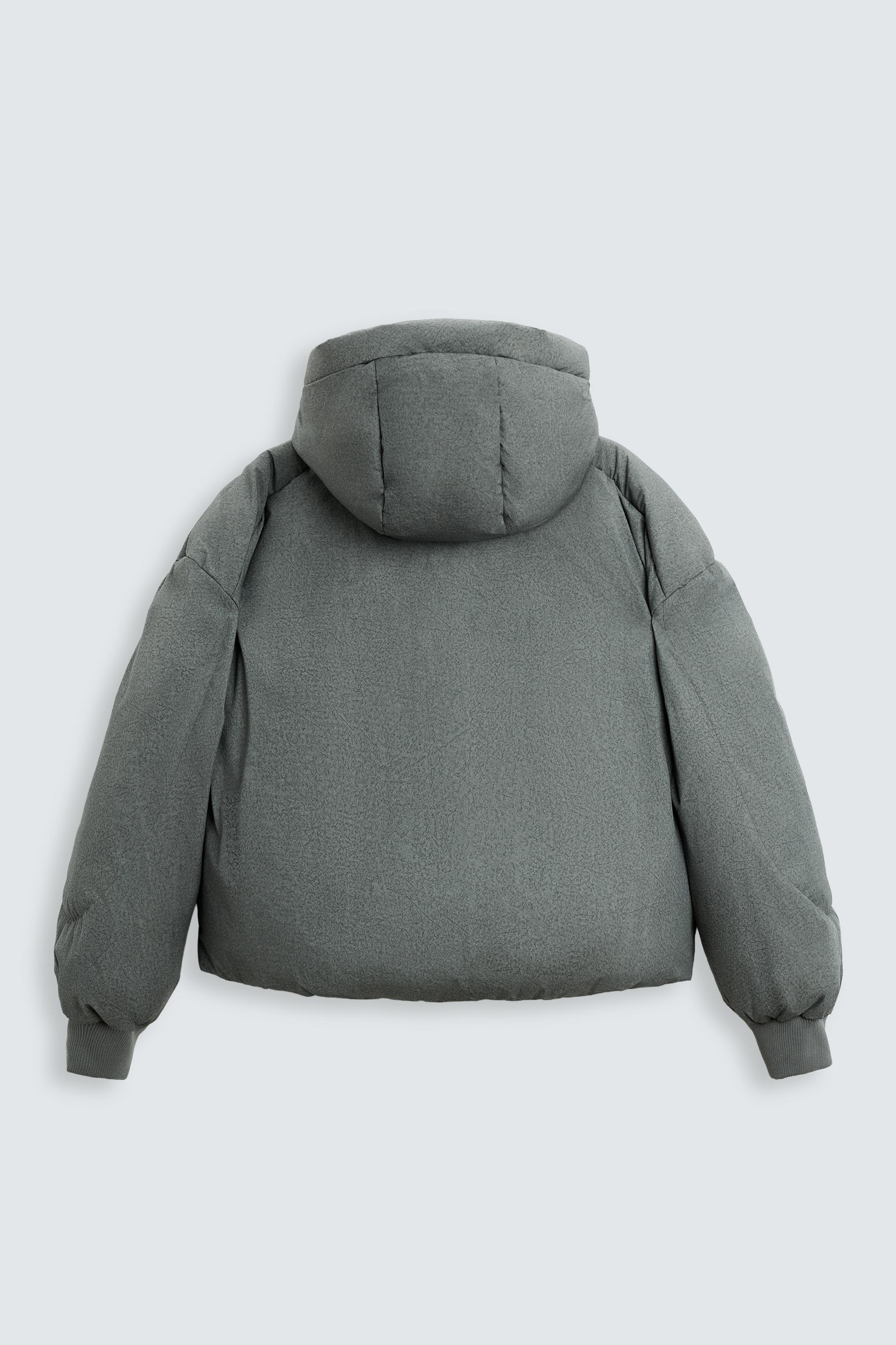 ボクシーフィットキルティングジャケット - ストーン | ZARA Japan / 日本