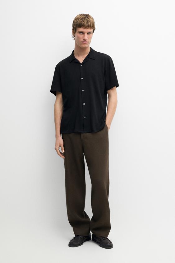 Linen suit trousers from Zara - $200