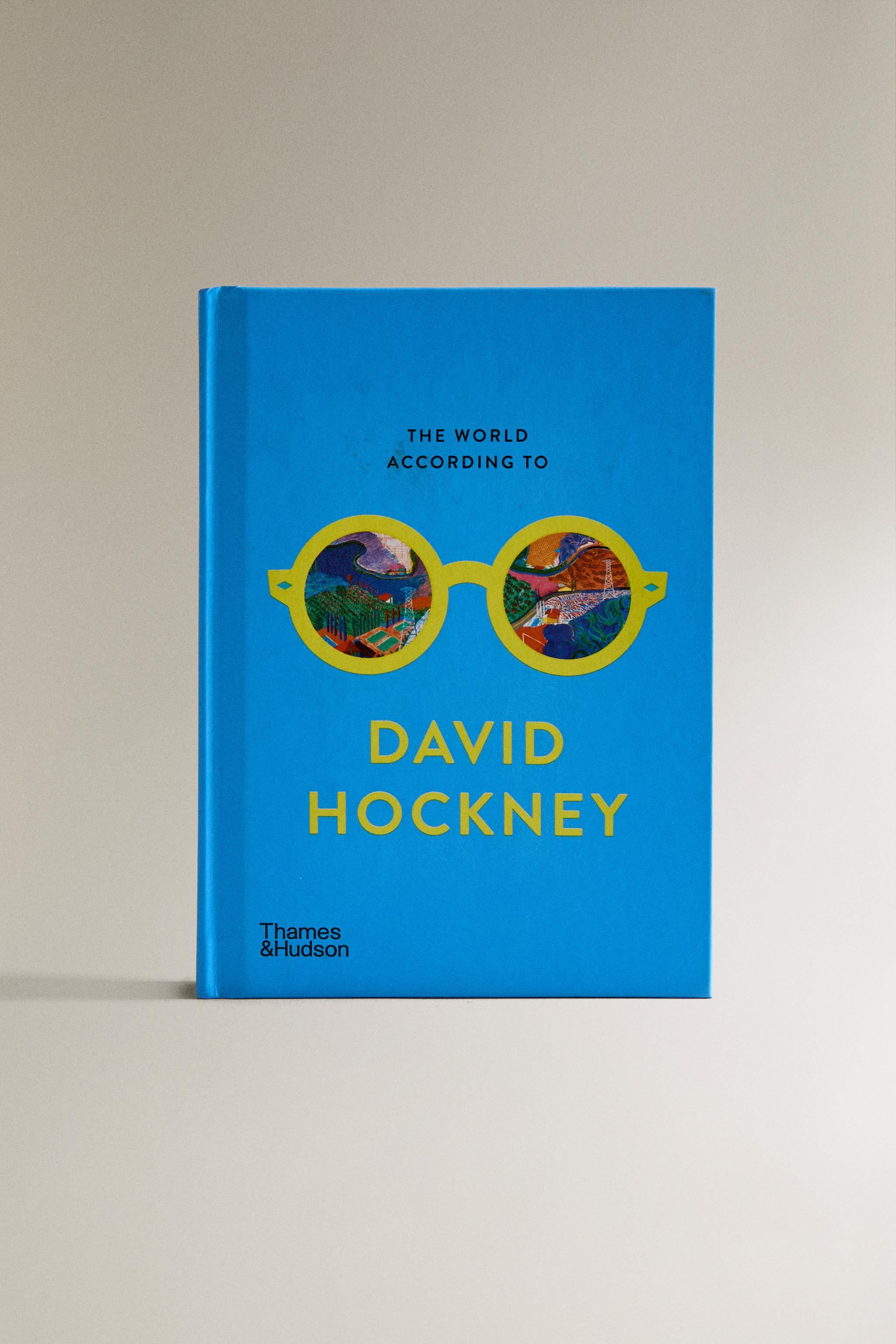 書籍 『THE WORLD ACCORDING TO DAVID HOCKNEY』 (英語) - ブルー