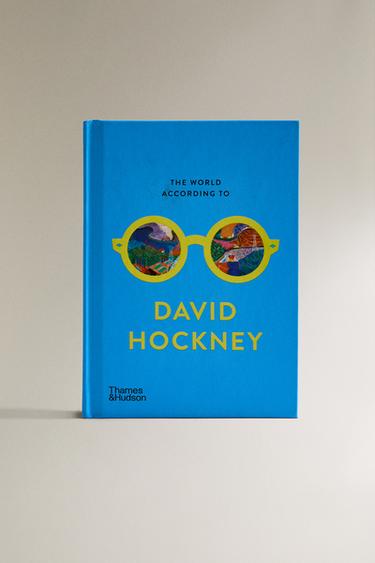 THE WORLD ACCORDING TO DAVID HOCKNEY BOOK - Blue by Zara - Image 0