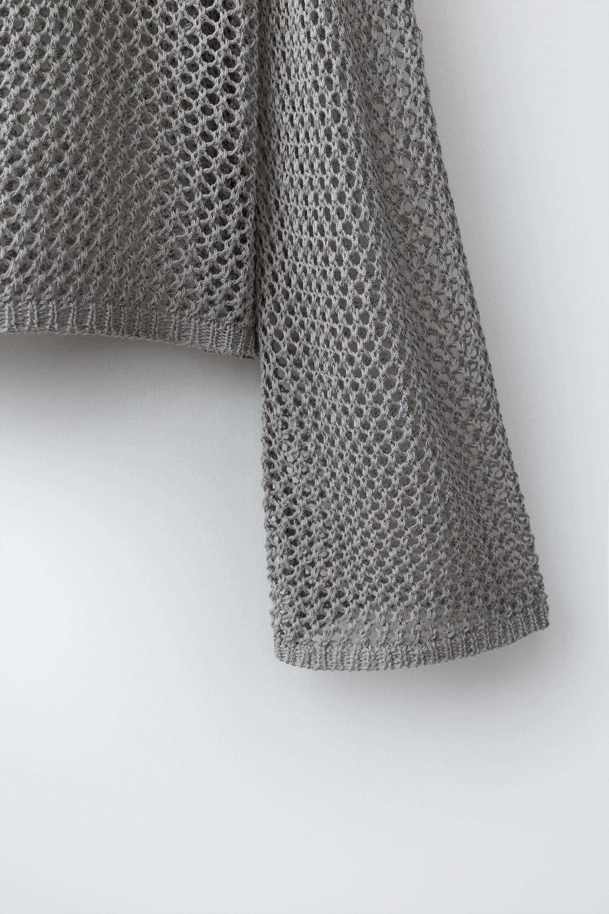 MESH TEXT JUMPER