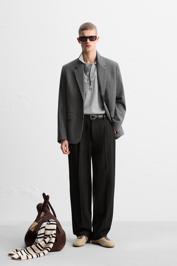 スーツブレザー - LIMITED EDITION - グレー | ZARA Japan / 日本 