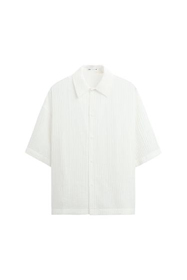 CAMISA ESTRUCTURA CON VISCOSA