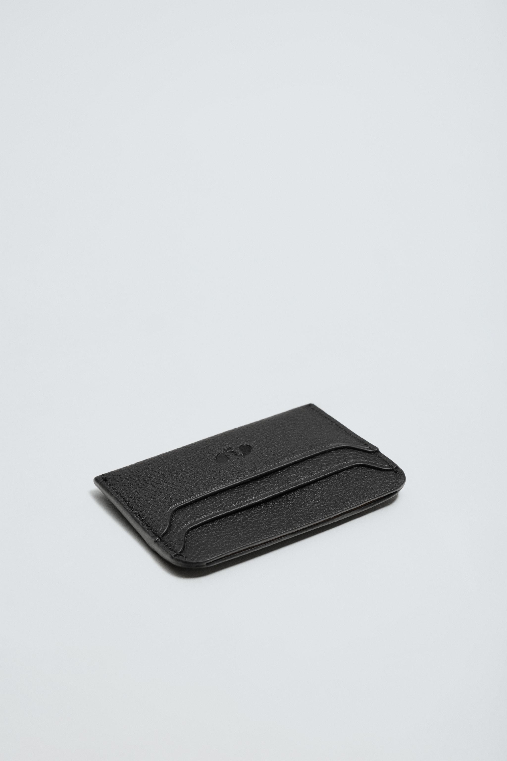 PORTE-CARTES EN CUIR