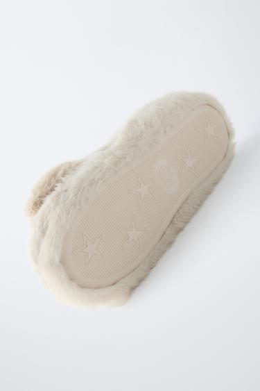 PUPPY SLIPPERS - Ecru White by Zara - Image 6