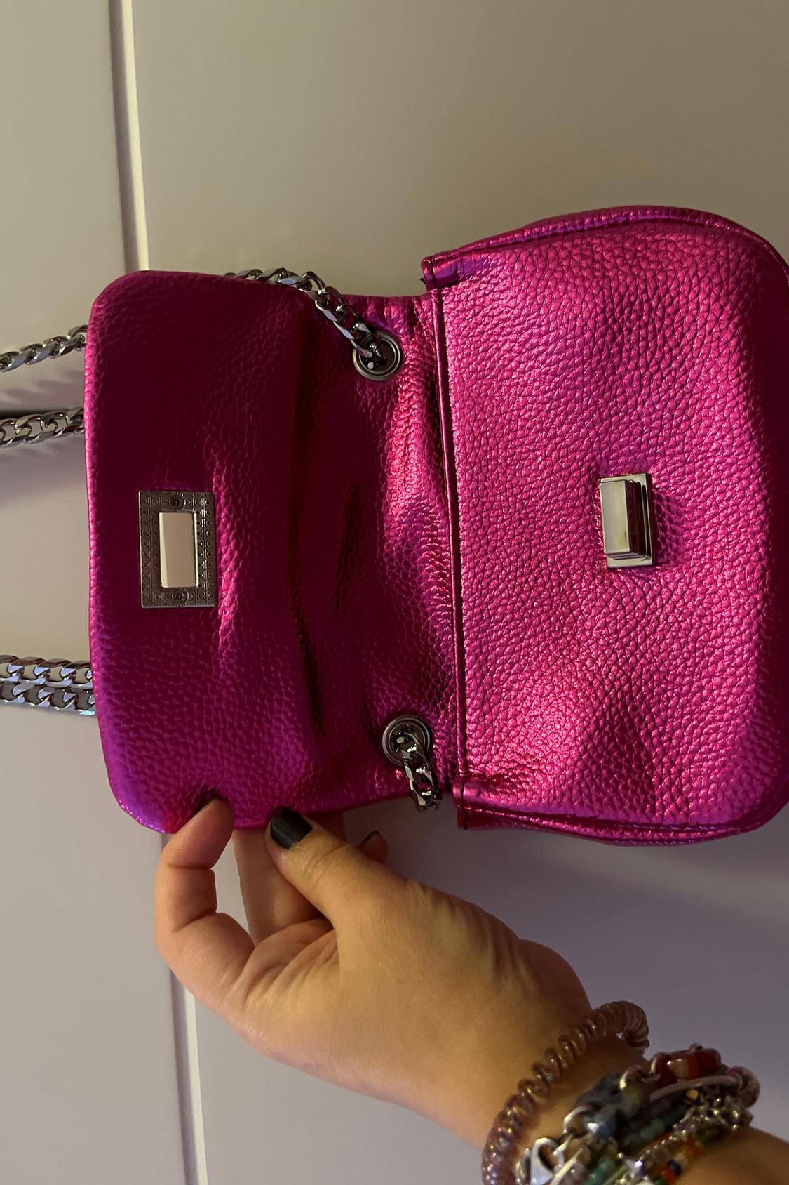 BOLSO FUCSIA METALIZADO - Image 2