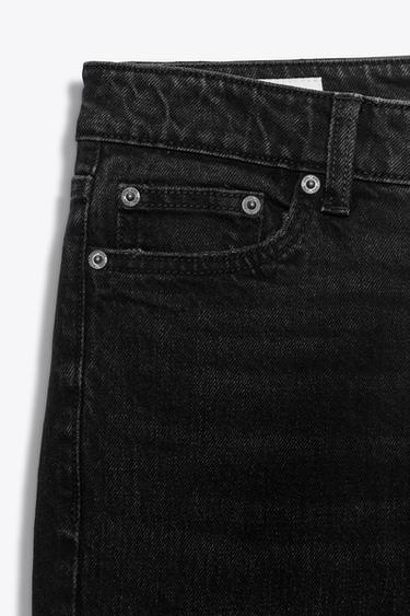 JEAN DROIT TRF TAILLE BASSE - Noir de Zara - Image 10