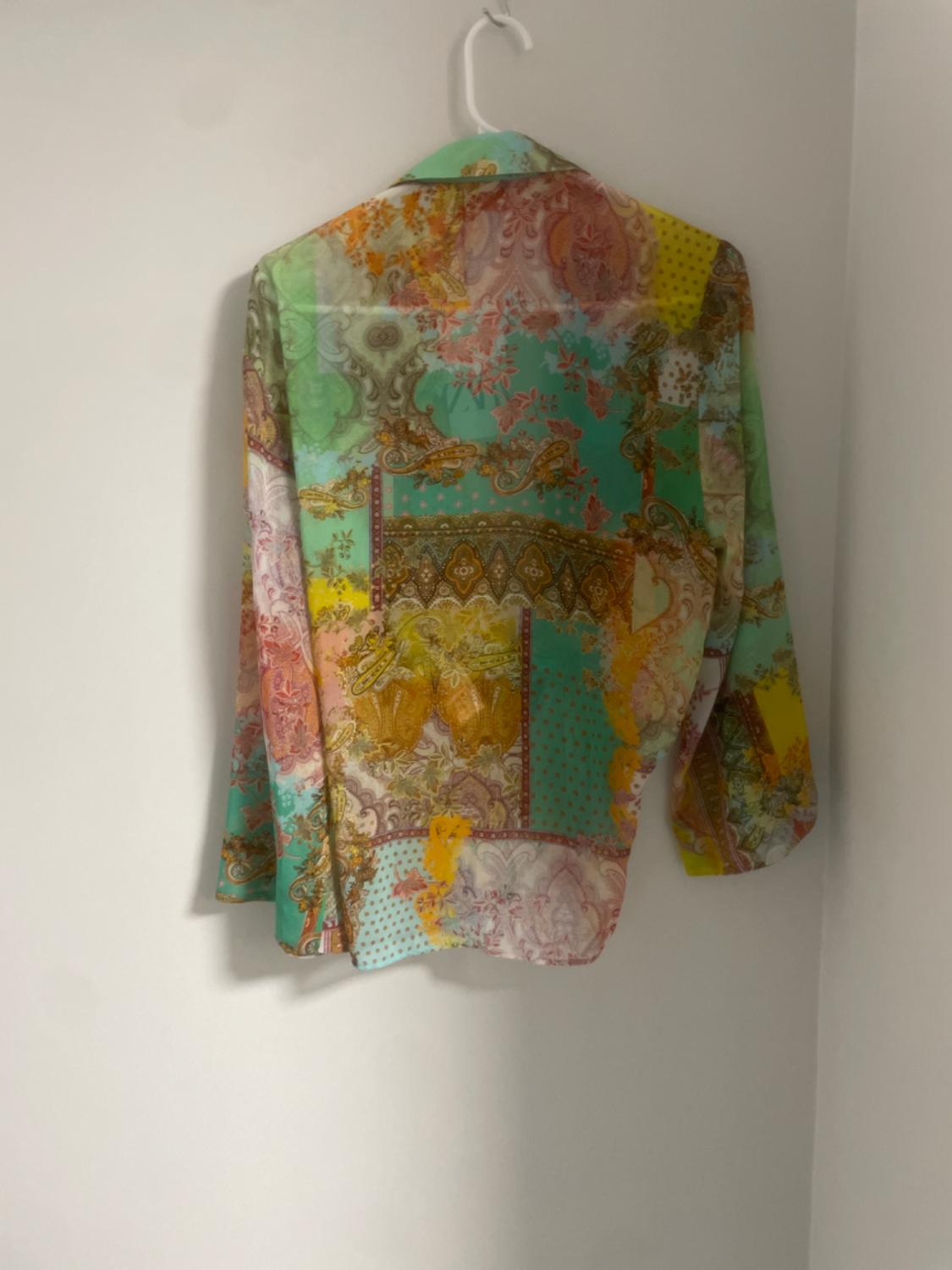 CAMISA FLUIDA PATCHWORK - Image 2