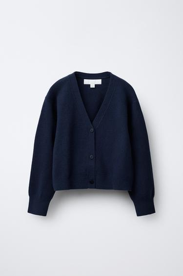 Zara CARDIGAN - Blue - Image 0