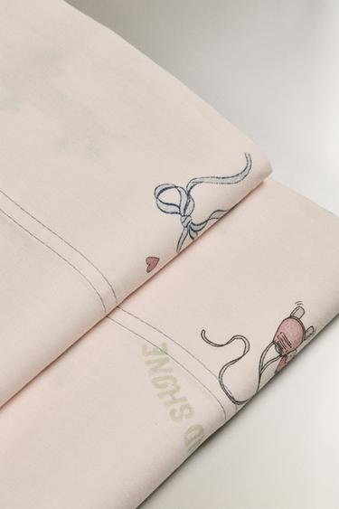 DRAP DE DESSUS ENFANT CHIEN SKATEUR - Multicolore de Zara - Image 4