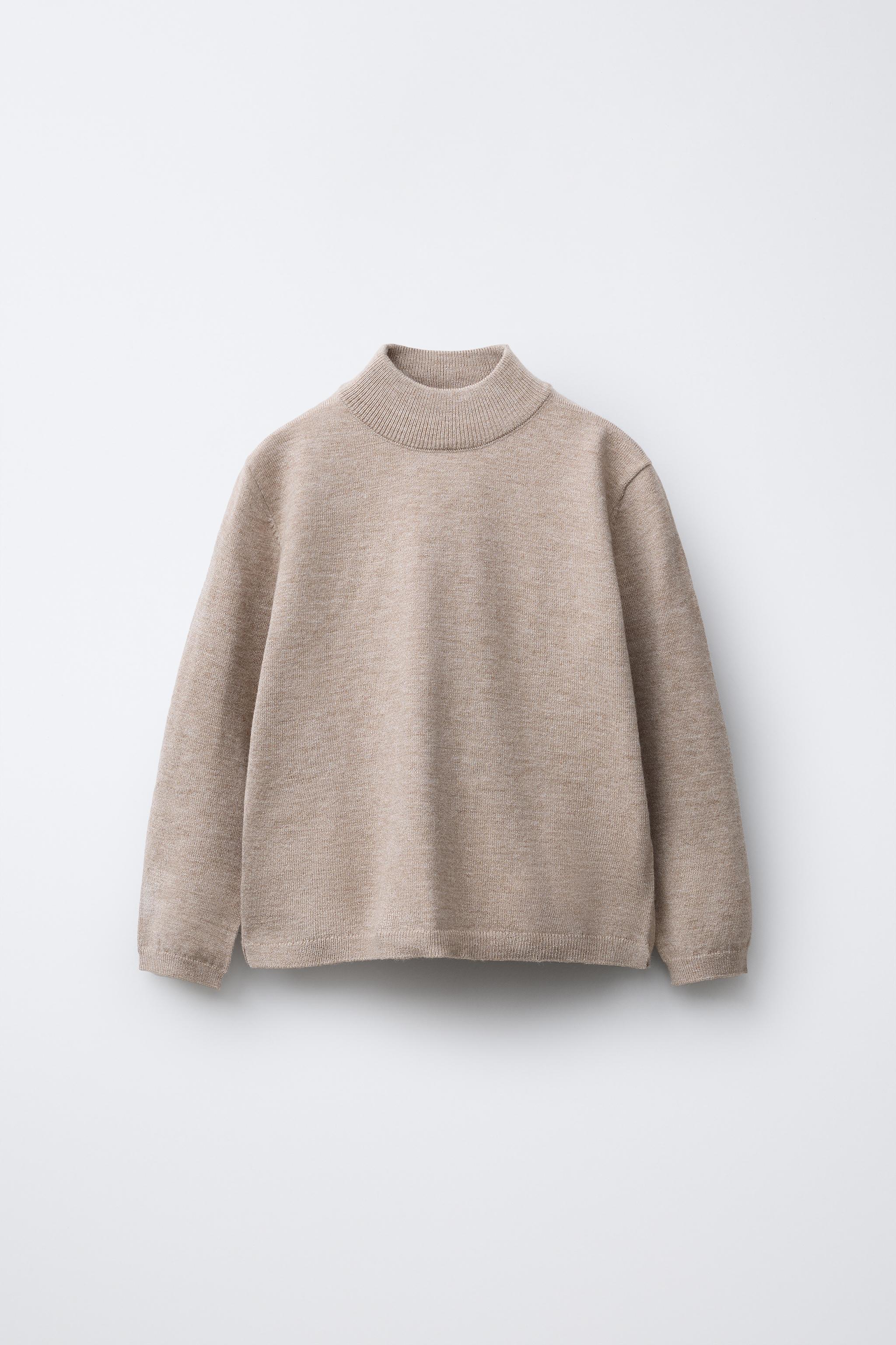 HIGH NECK KNIT SWEATER