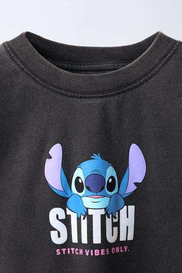 T-SHIRT IMPRIMÉ LILO & STITCH © DISNEY - Gris anthracite de Zara - Image 2