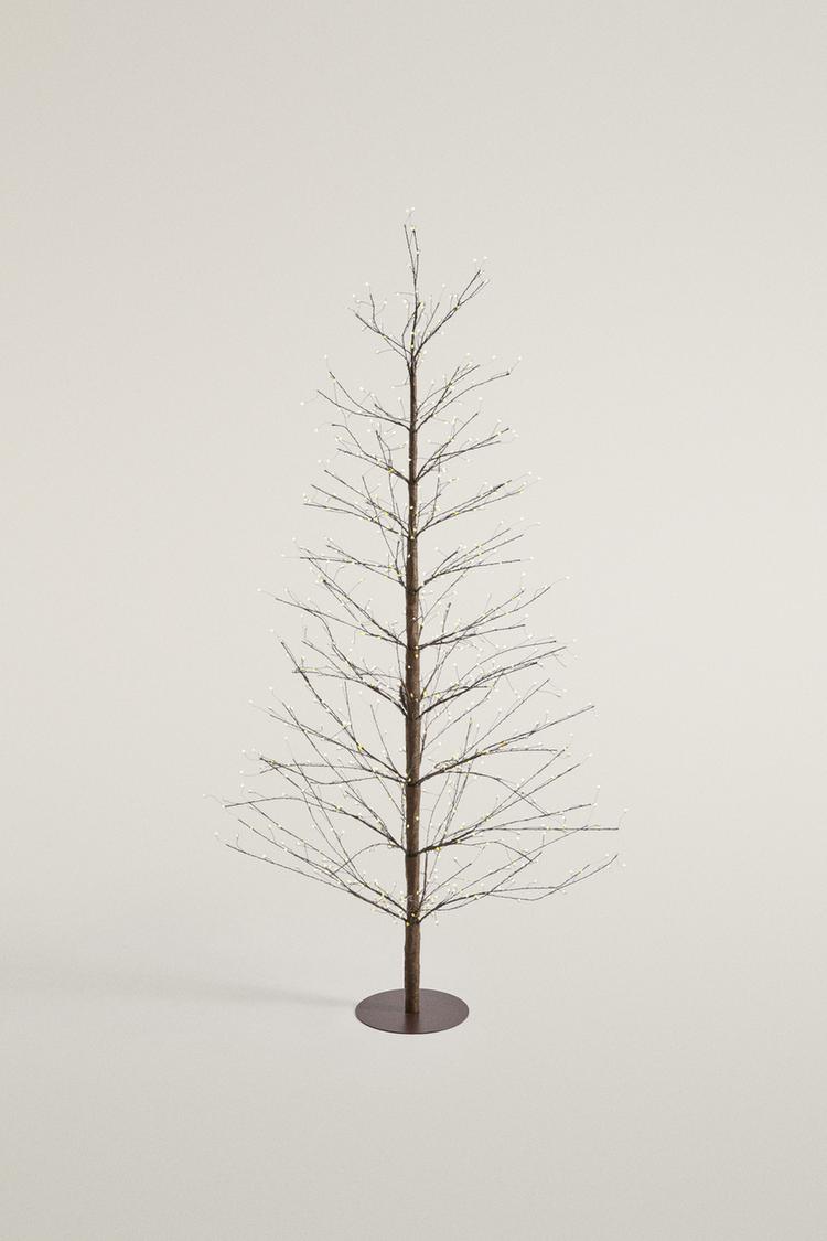 LED CHRISTMAS TREE (59.06 IN) — Brown