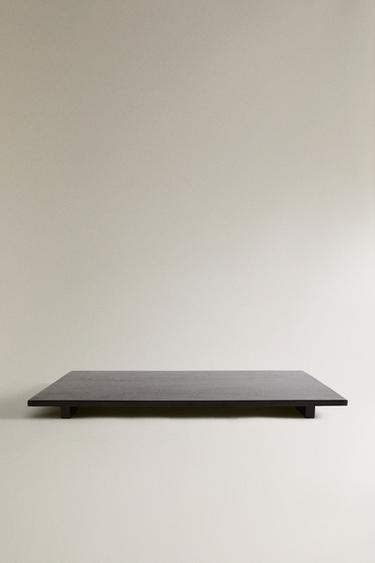 WOODEN CHOPPING BOARD - Dark brown by Zara - Image 0