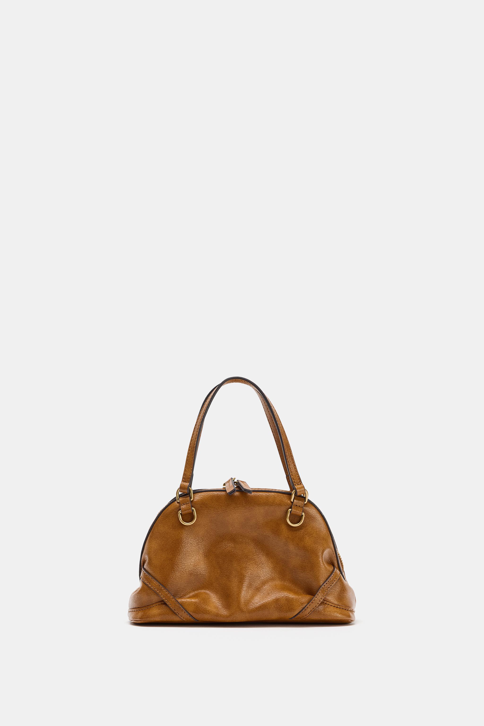 MINIBOLSA TIRACOLO - Torrado-escuro | ZARA Brasil