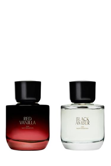 RED VANILLA & BLACK AMBER EDT 2X90ML / 3.04 FL. OZ. - TINTED LEATHER by Zara