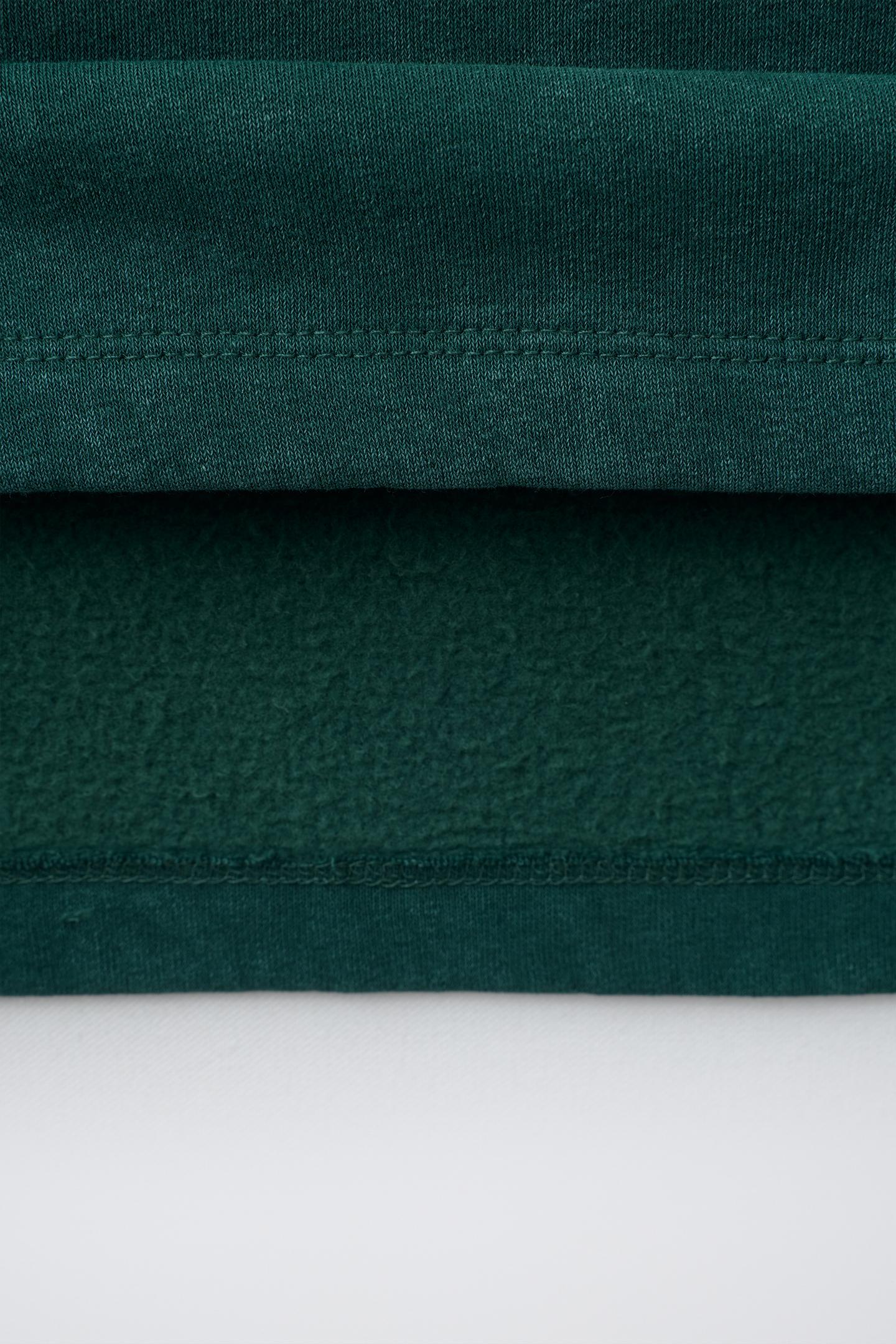 Свитшот Zara Text Print, цвет: Зелёный — фото 4
