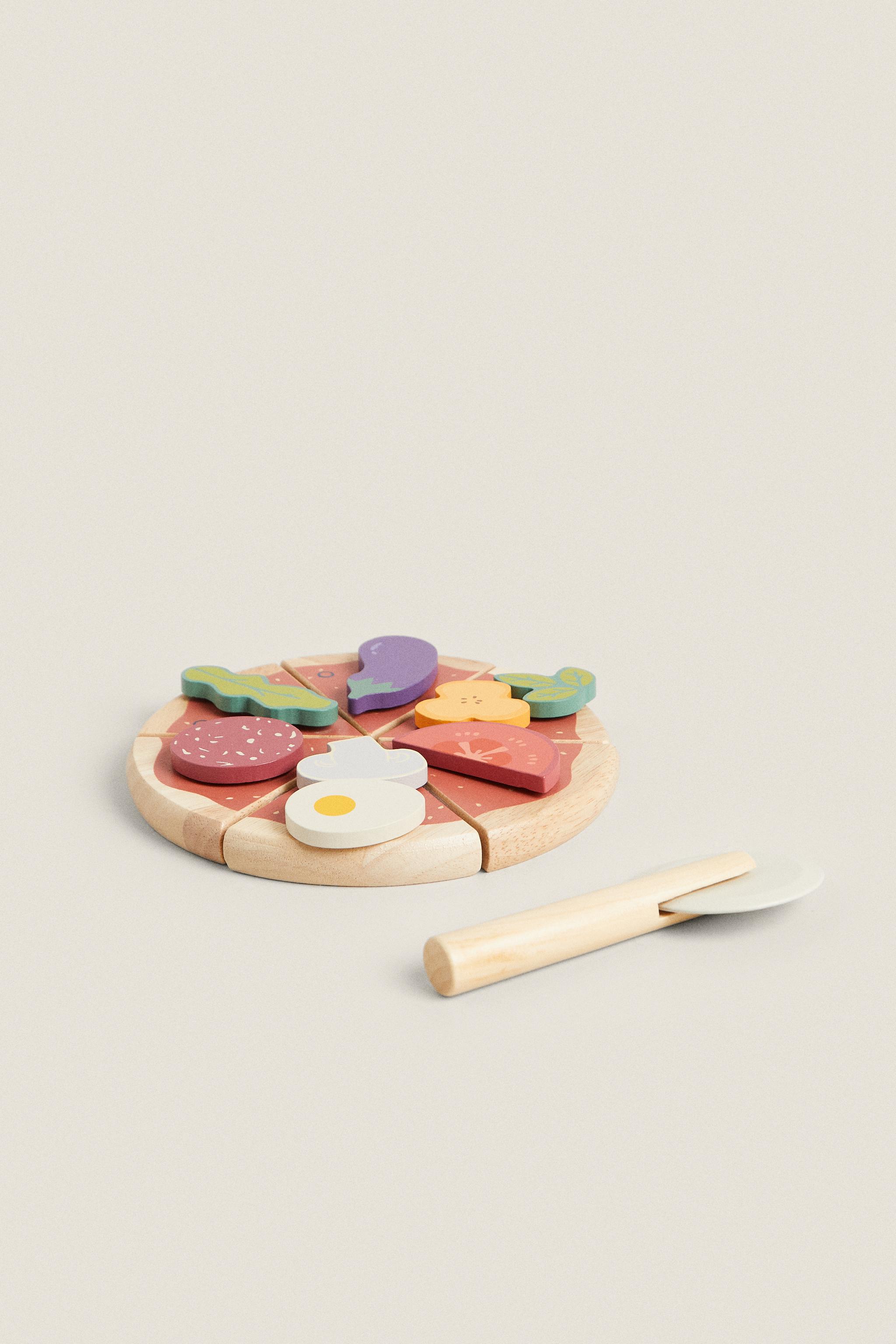 KIDS' PIZZA TOY — Multicolored