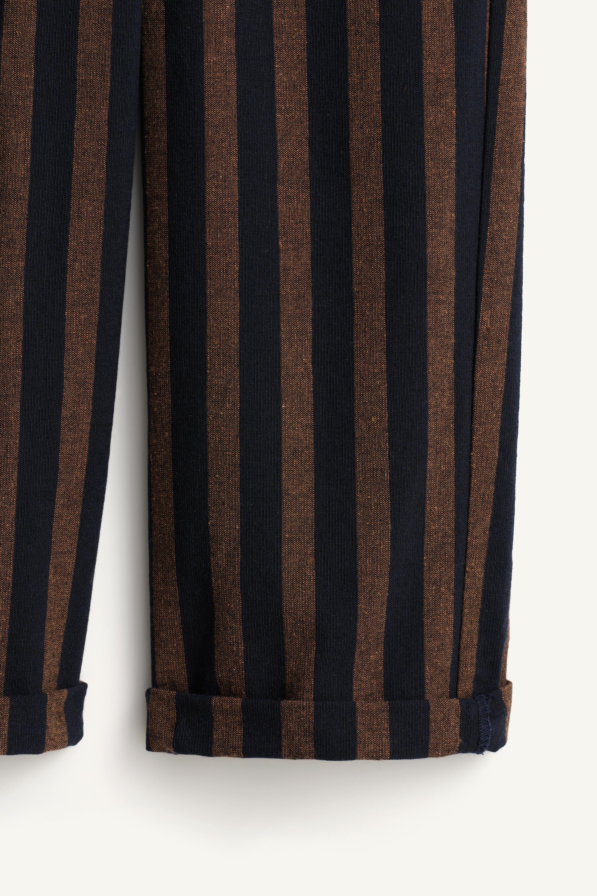 LIMITED EDITION STRIPED BAGGY PANTS
