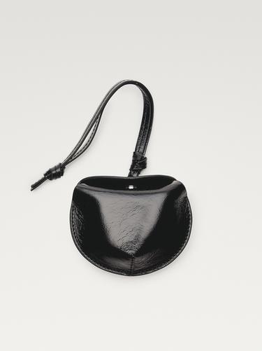 Funda plegable AirPods piel napa - Negro de Zara