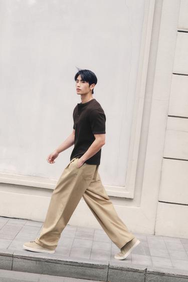 Zara 造型 - 淺鮭紅色