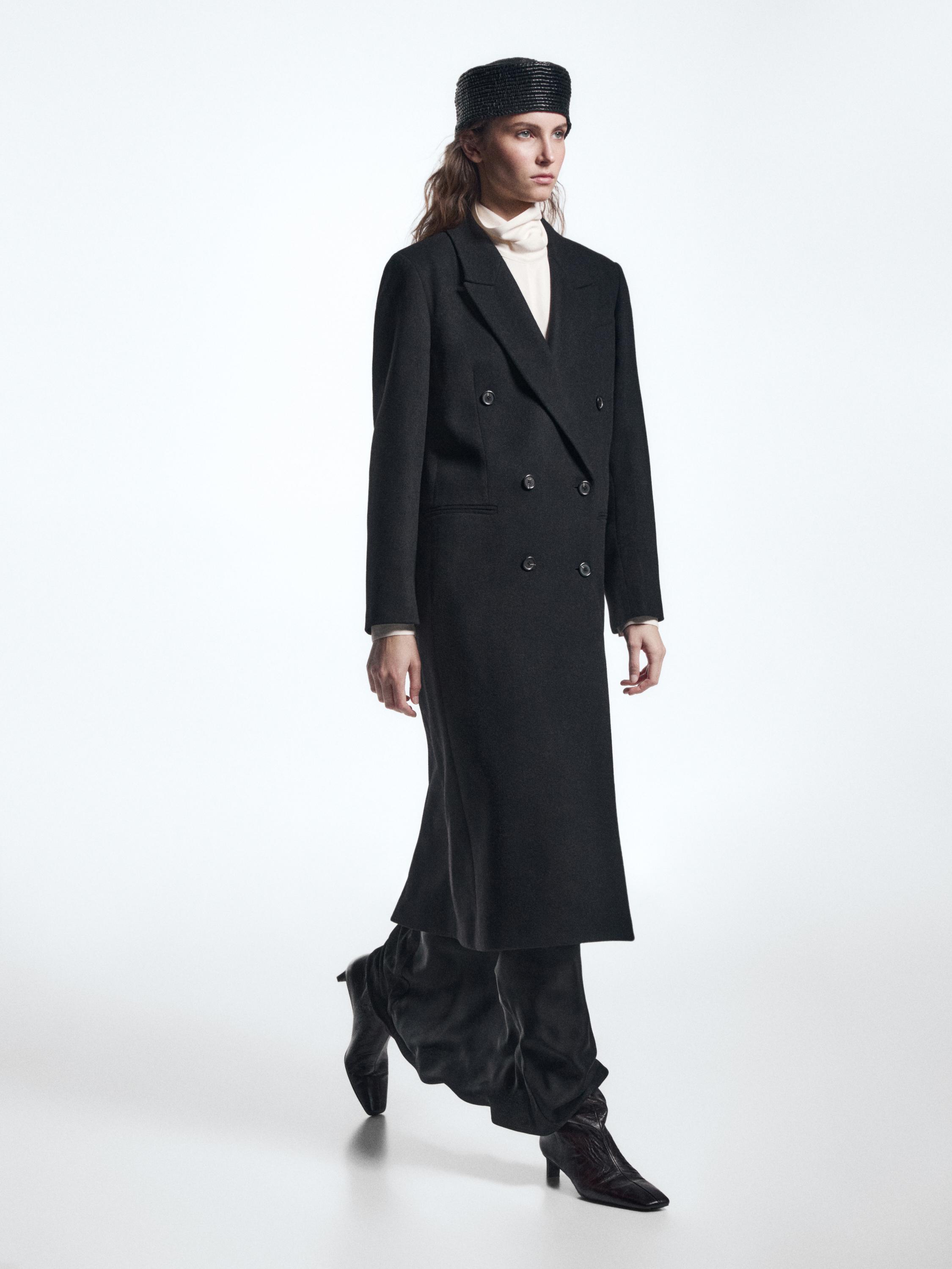 Braided nappa leather beanie