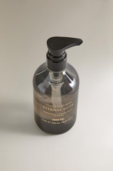 Zaras (500 ML) FLYTANDE HANDTVÅL ETERNAL MUSK - Grå