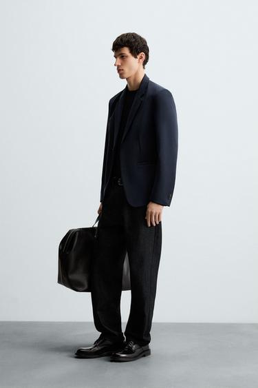 BLAZER SLIM FIT CONFORT - Bleu de Zara - Image 3