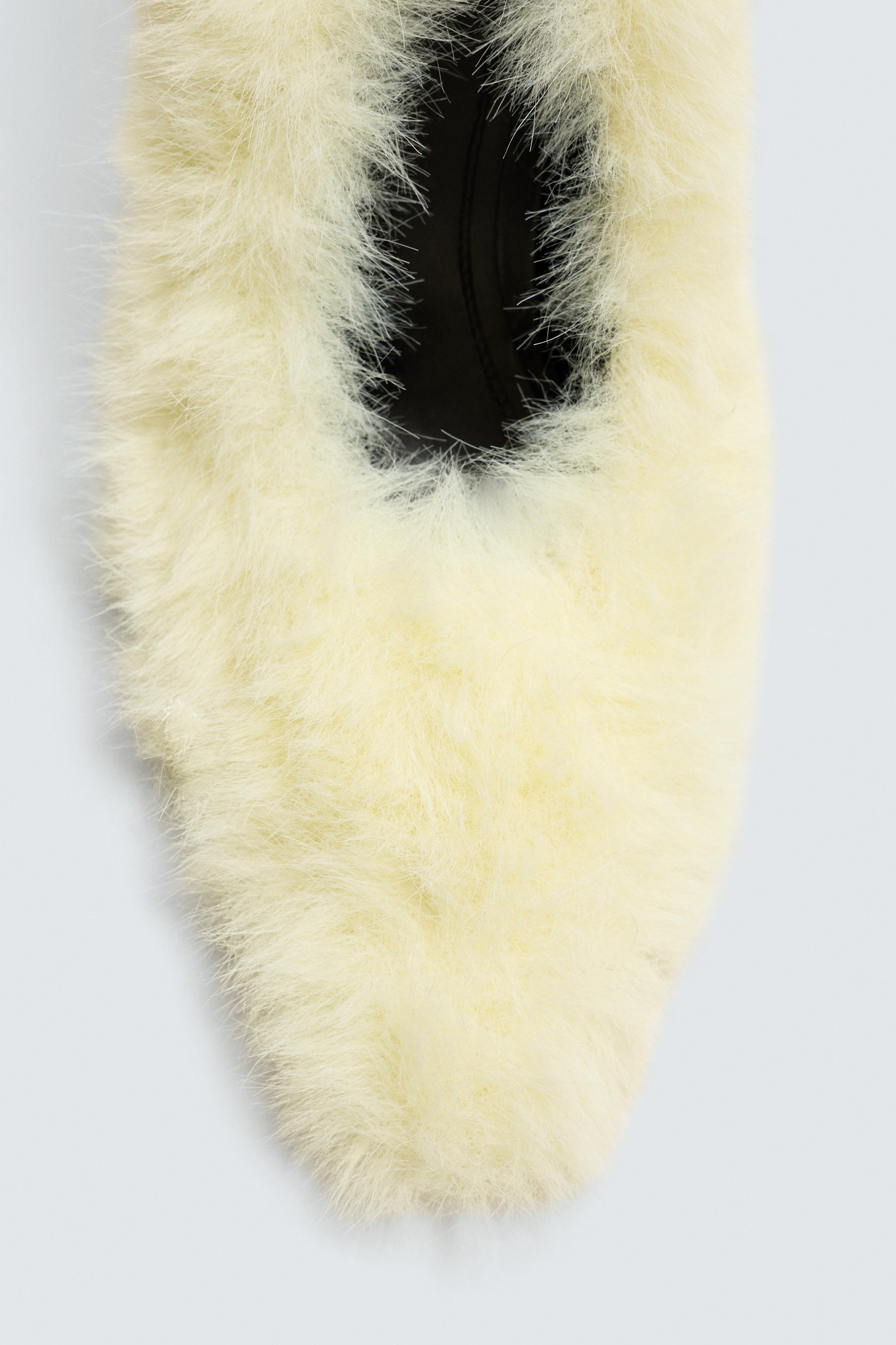 CHAUSSURES À EFFET FOURRURE HARRY LAMBERT FOR ZARA x DISNEY