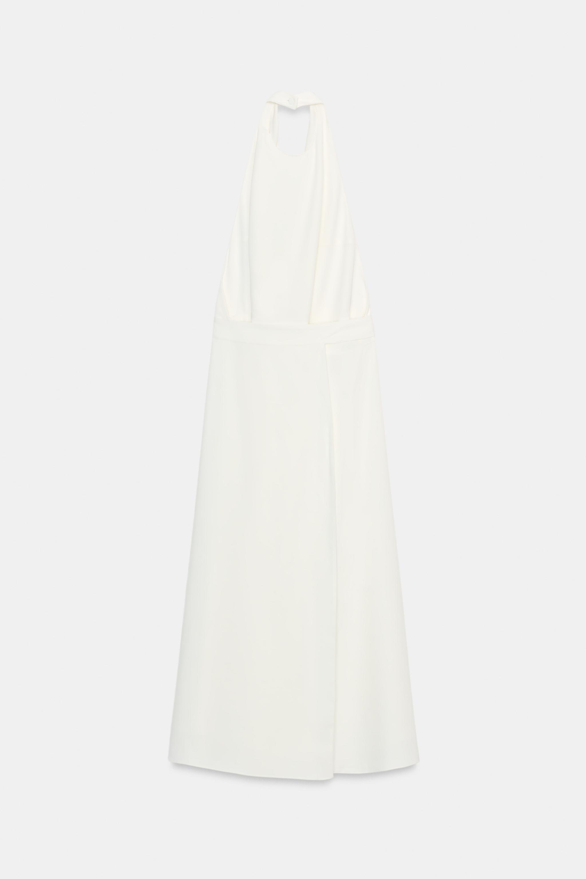 FLOWY HALTER DRESS ZW COLLECTION