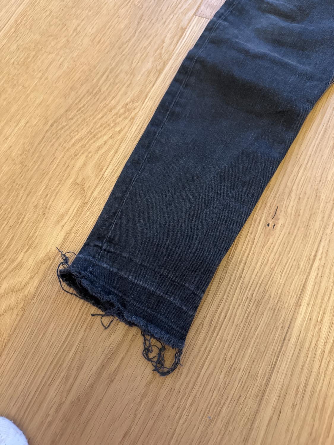 ZW PREMIUM HIGH WAIST LEAD BLACK JEANS - Image 2