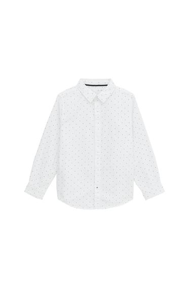 TEXTURED PRINTED SHIRT