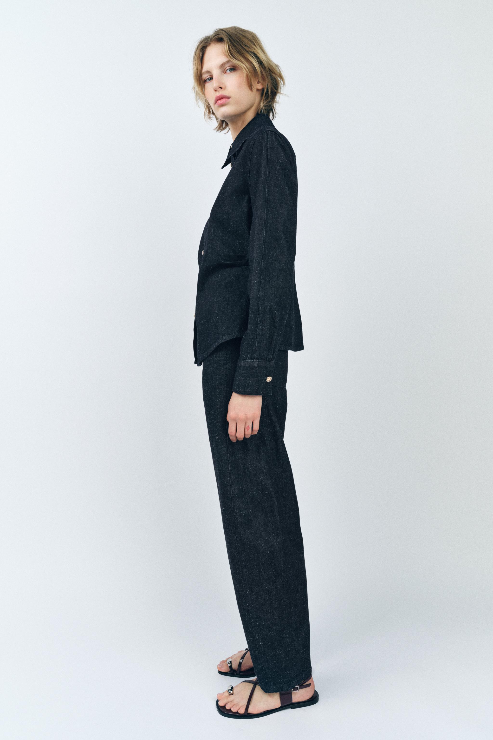 CARGO JEANS WITH POCKETS - Blue | ZARA United States