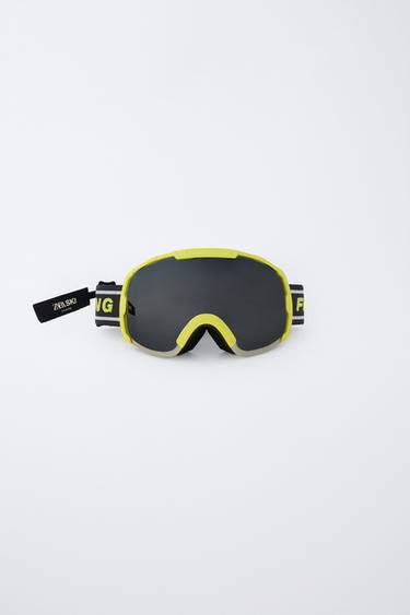 SKI COLLECTION GOGGLES WITH CASE - Black by Zara