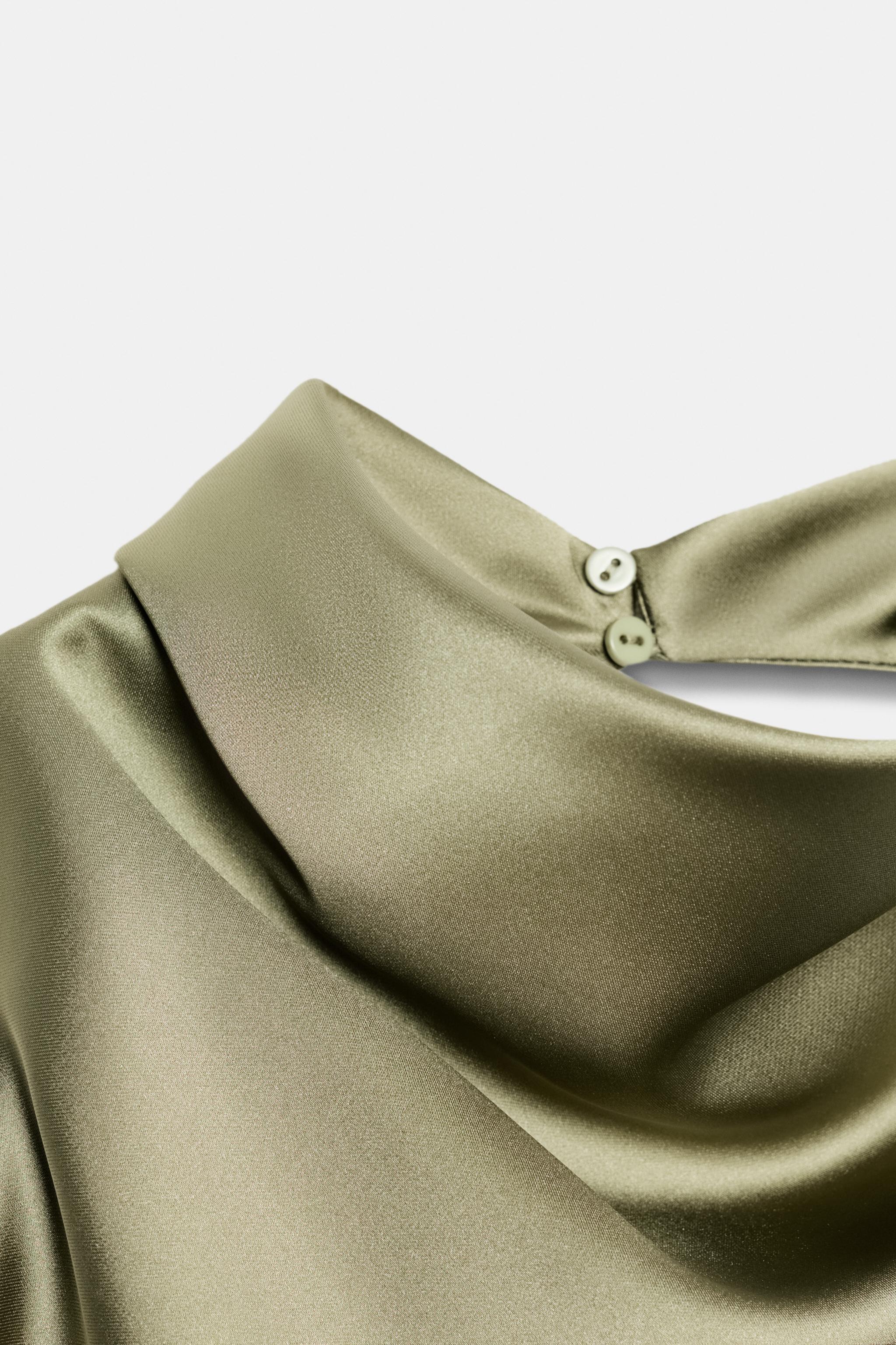 TOP HALTER SATINÉ