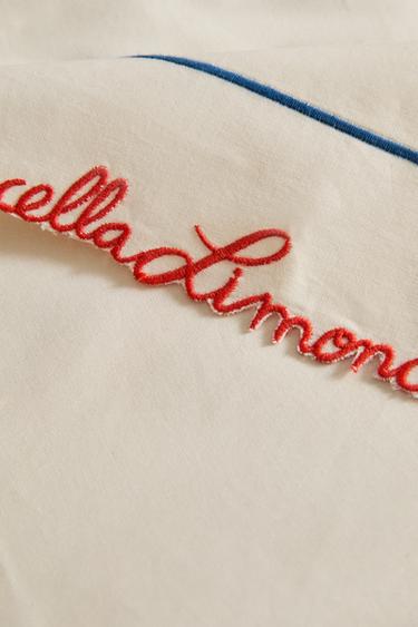 PACK OF LIMONCELLA COTTON NAPKINS X THE ANIMALS OBSERVATORY (PACK OF 2) - Light beige by Zara - Image 3