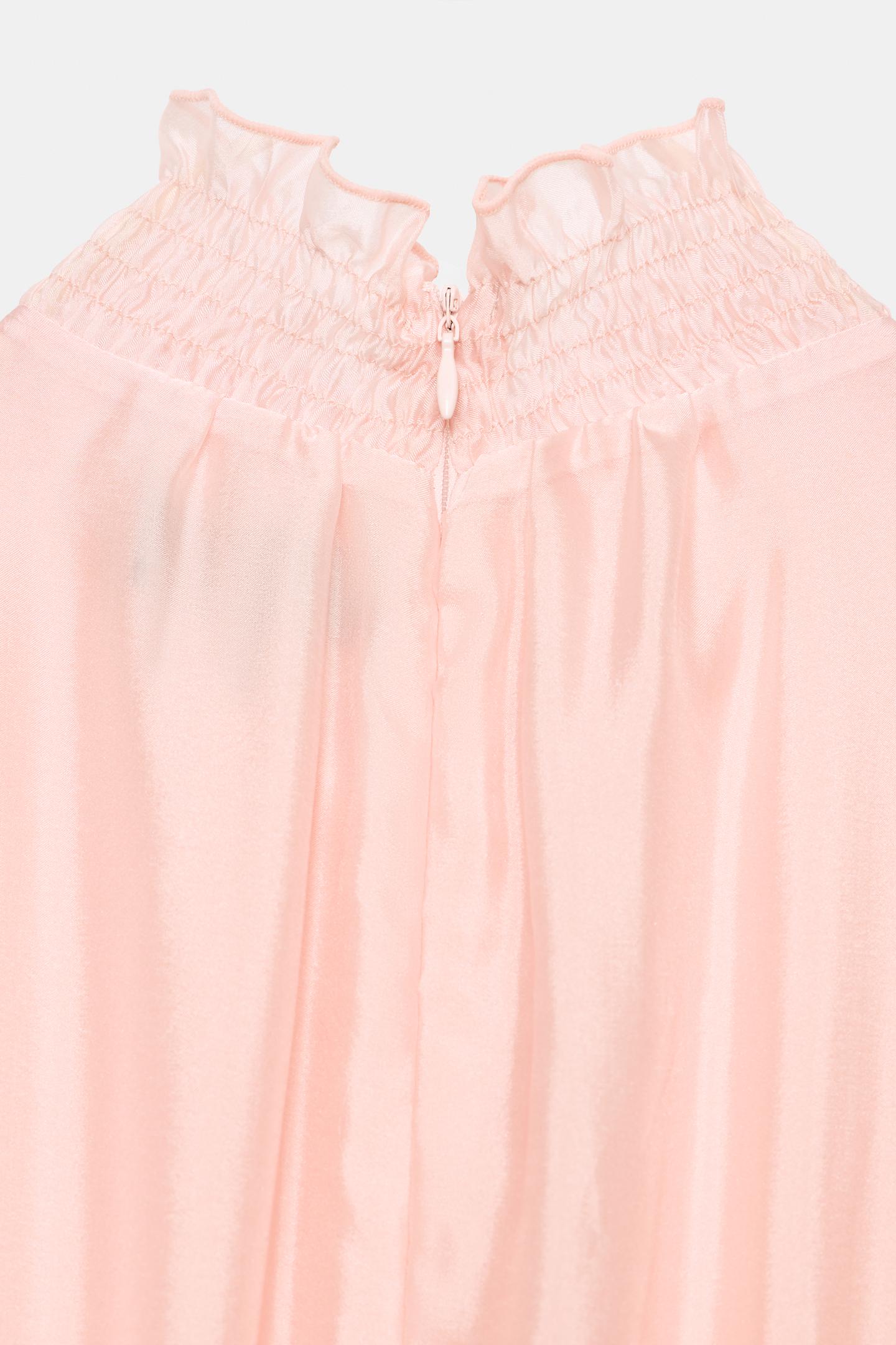 Женский комбинезон Zara Combined Belted Jumpsuit, цвет: Чёрный — фото 10