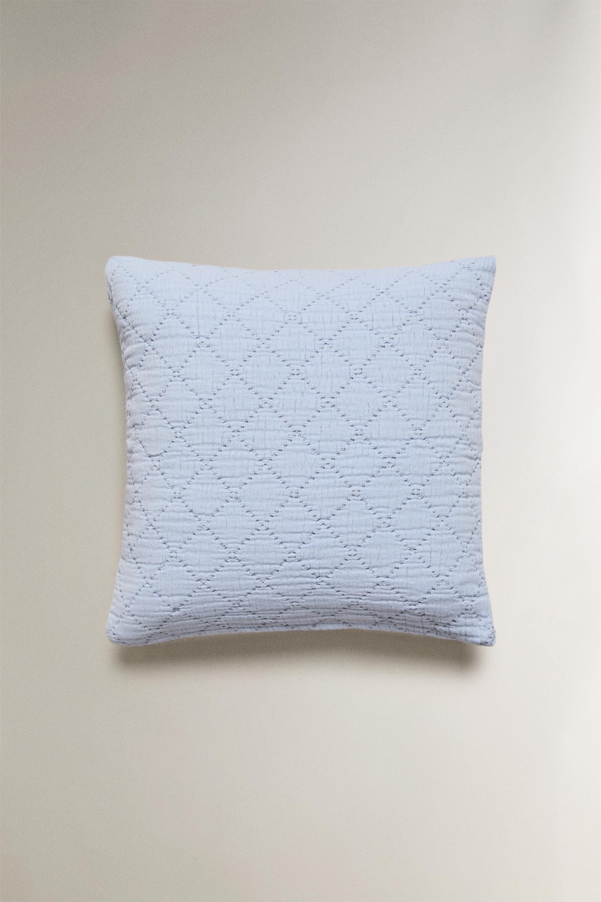 Zara KIDS DIAMOND THROW PILLOW COVER