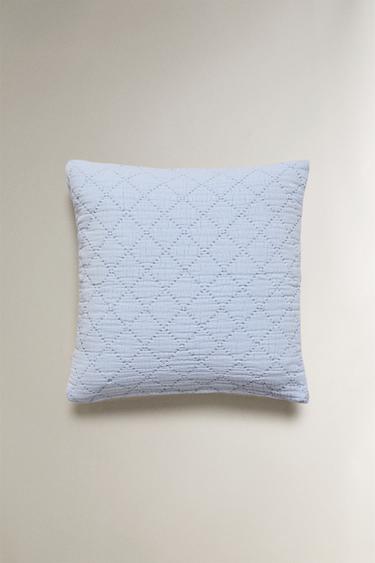HOUSSE DE COUSSIN ENFANT LOSANGES - Bleu de Zara - Image 0