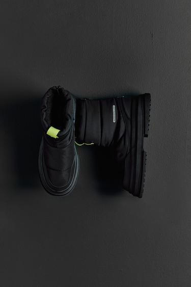 WATER-REPELLENT BOOTS - Black by Zara