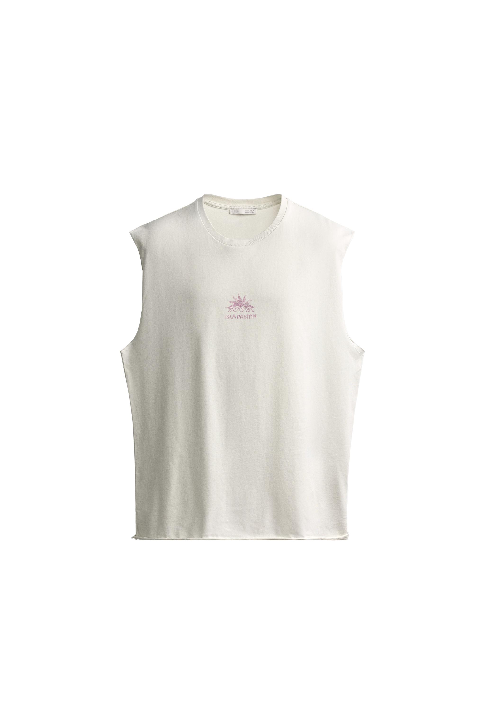 CAMISETA TANK ESTAMPADO LAVADO